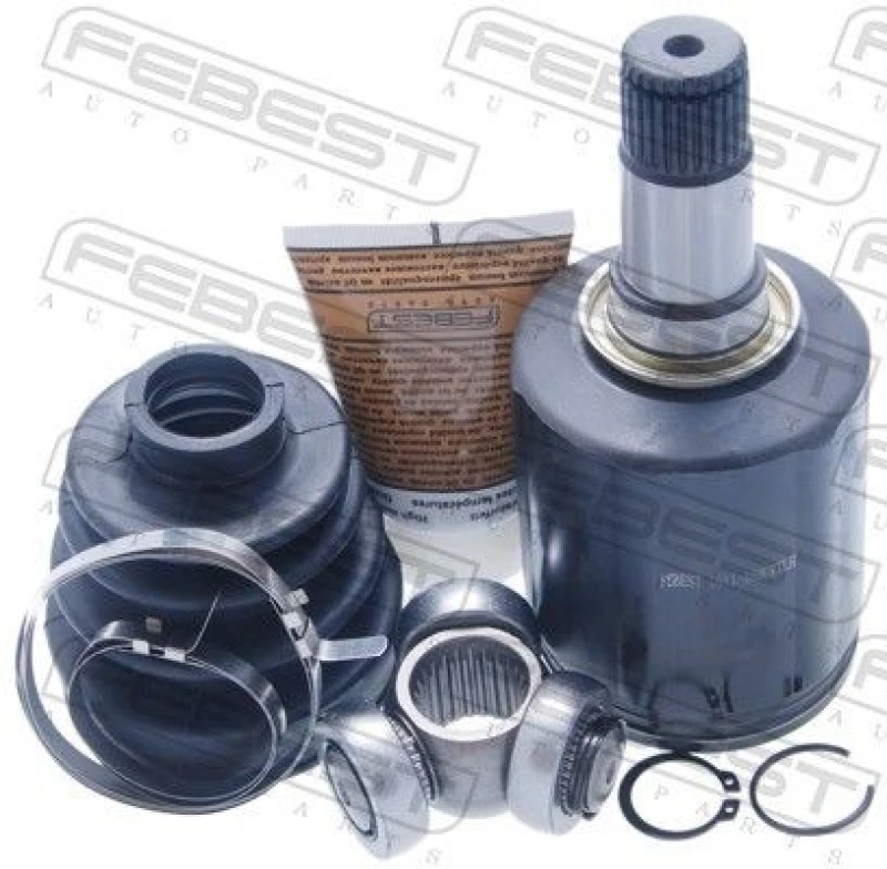 Image of FEBEST 1611-169CVTLH Joint, drive shaft transmission sided Joint,drive shaft (236)