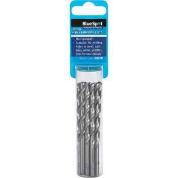 Image of Bluespot - 20270 10 Piece 4.8mm HSS Drill Set