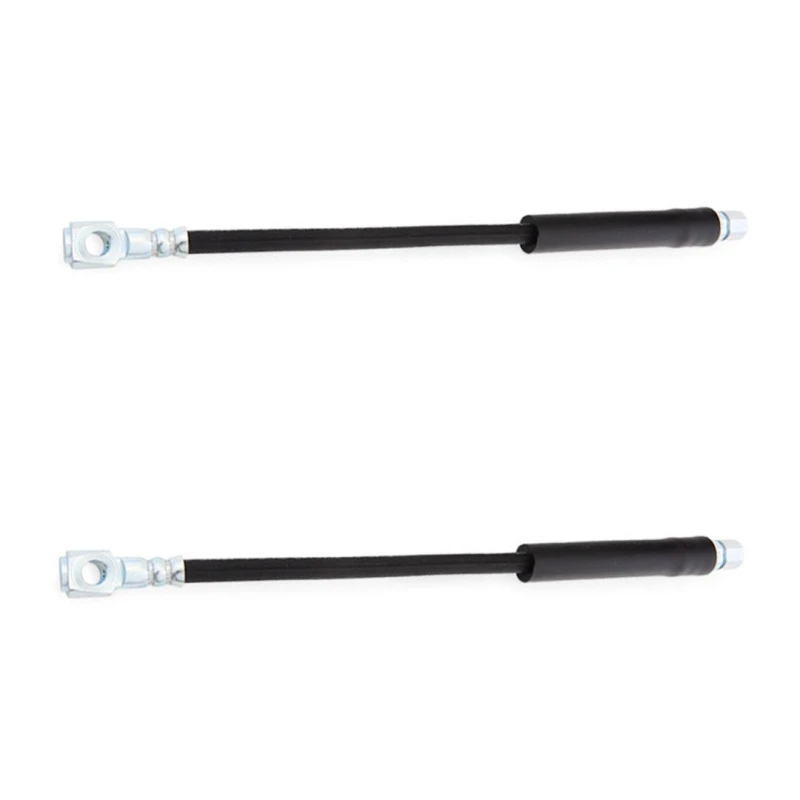 Image of RIDEX 83B0776 Brake Hose Front Axle, without banjo bolt Brake Hose (83)