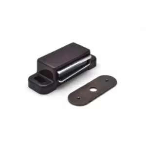 Image of GTV Magnetic Catches Cabinet Cupboard Catch 3-4kg Pull - Brown, Pack of 5