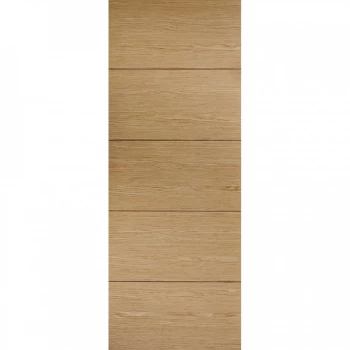 Image of LPD Lille Fully Finished Oak Internal Flush Door - 1981mm x 686mm (78 inch x 27 inch)