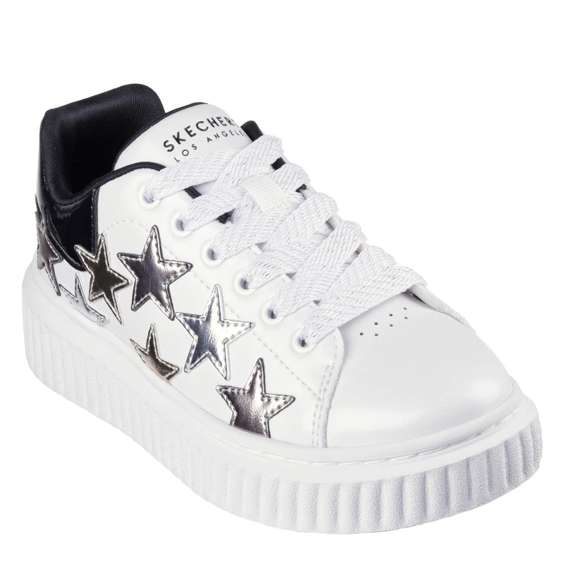 Image of Skechers Hiridge Wht/Blk/Gold unisex C10 (27.5)