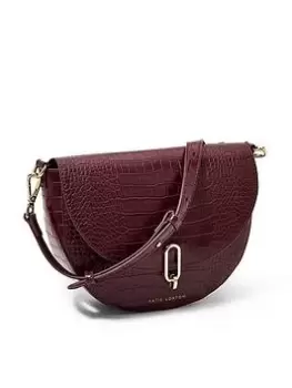 image of Katie Loxton Quinn Saddle Bag - Wine, Wine, Women