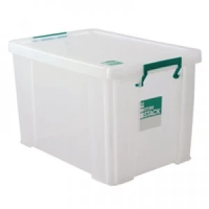 Image of StoreStack Clear 2.6 Litre Storage Box W240 x D130 x H140mm RB00816