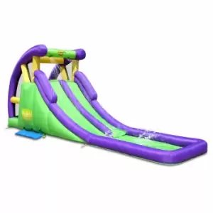 Image of Happy Hop Inflatable Double Water Slide