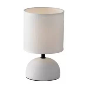 Image of Lampe de table Furore blanc ampoules 24cm