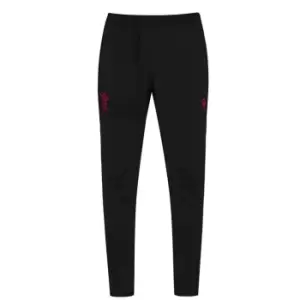 Image of Macron Wales Rugby Track Pants 2021 2022 Mens - Black