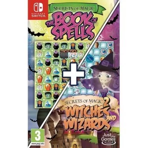 Image of Secrets of Magic The Book of Spells and Secrets of Magic Witches and Wizards Nintendo Switch Game