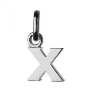 image of Ladies Links Of London Sterling Silver Keepsakes Alphabet X Charm