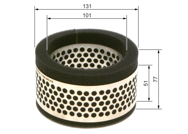 Image of Air filter Bosch F 026 400 610