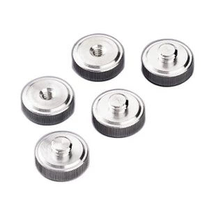 Image of Hama Tripod Conversion Screws, (A) 3/8" (9.5 mm) > (B) 1/4" (6.4 mm)