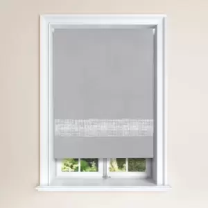 Image of Diamante Roller Blind Grey 0.6 x 1.6 M