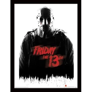 Image of Friday The 13th - Jason Voorhees Framed 30 x 40cm Print