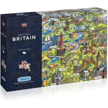 Image of Beautiful Britain Jigsaw Puzzle - 1000 Pieces