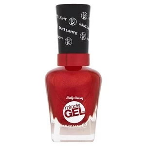 Image of Sally Hansen Miracle Gel Bordeaux Glow Red #555