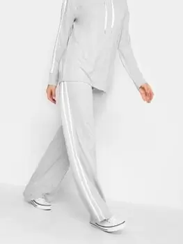 Image of Long Tall Sally Long Tall Sally Grey So Soft Side Stripe Jogger, Grey, Size 20, Women