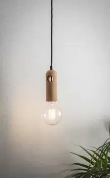 Image of Garden Trading Danvers Pendant, Light Cork