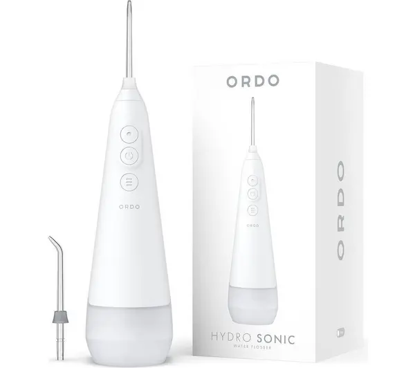 Image of ORDOLIFE Hydro Sonic Water Flosser - Ice White