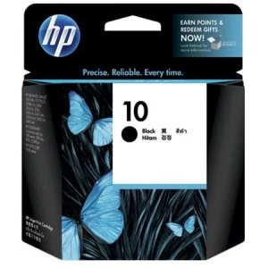 Image of HP 10 Black Ink Cartridge
