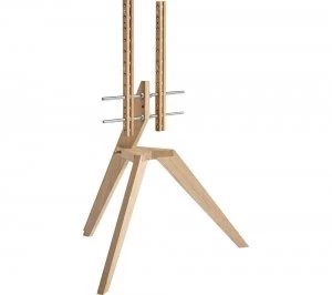 image of VOGELS NEXT OP1 950 mm TV Stand with Bracket - Light Oak