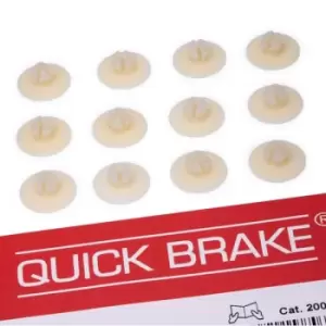 Image of QUICK BRAKE Accessory Kit, brake shoes VW,AUDI,SKODA 6858K 6N0609589,6N0609589,6N0609589 6N0609589