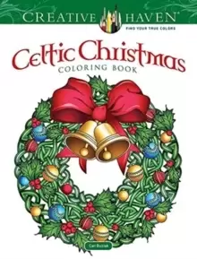 Image of Creative Haven Celtic Christmas Coloring Book