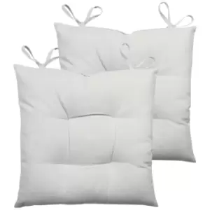 Image of Cuba Twin Pack Seat Pads Light Grey