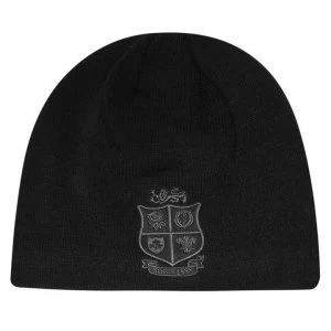 Image of Canterbury British and Irish Lions Supporters Beanie Hat - Black