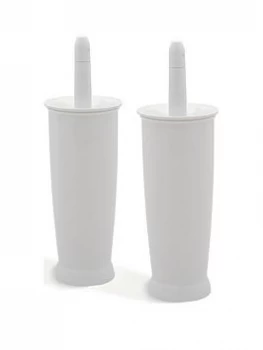 image of Addis Closed Toilet Brush Holder Set