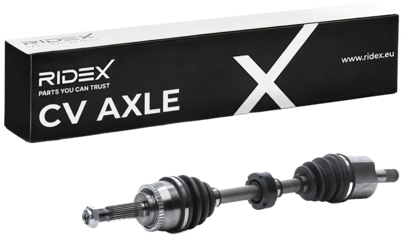 Image of RIDEX 13D0124 Drive shaft Front Axle Left Drive Shaft (13)