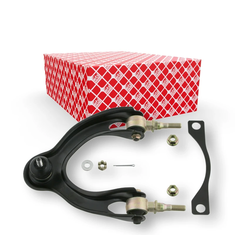 Image of FEBI BILSTEIN 15555 Suspension arm ProKit Control Arm, Steel, Upper, with ball joint, with holder Steel Track Control Arm (273)