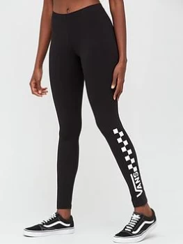 Image of Vans Chalkboard Classic Leggings - Black, Size L, Women