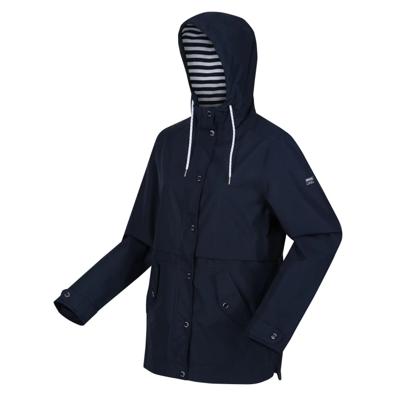 Image of Regatta Womens Bayla Waterproof Breathable Jacket Coat 26 - Bust 52' (132cm) NAVY RWW407-540-26
