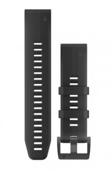 Image of Garmin Quickfit 22mm Silicone Watch Band - Black