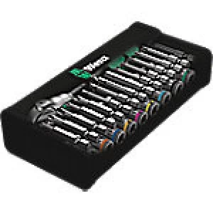 Image of Wera 8100 Sa 6 Zyklop Speed Ratchet Metric Set 1/4in Drive