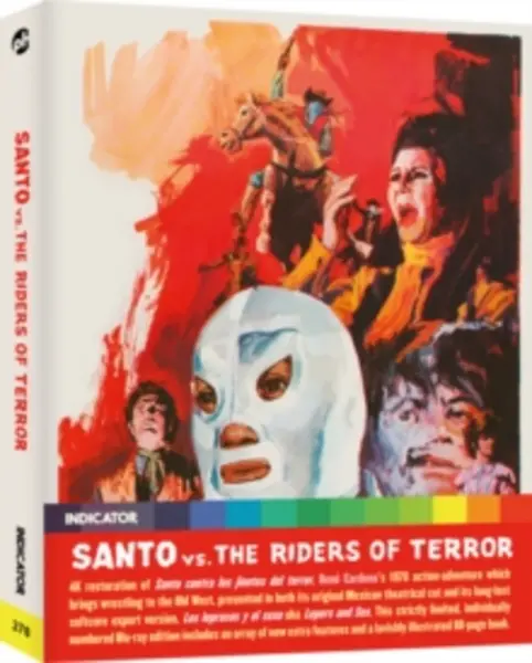 Image of Santo Vs the Riders of Terror Bluray 5060697922509