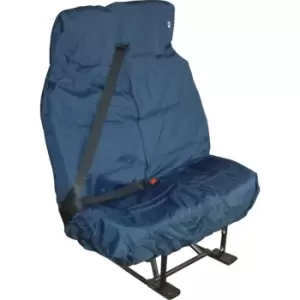 Image of Universal Van Double Black Seat Cover - 96 X 109CM