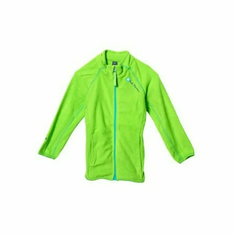 Image of Peak Mountain Girl's microfleece sweatshirt Peak Mountain full-zipGafone Vert Female 16 ans GAFONE/AF/1-VERT