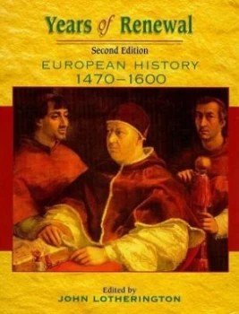 Image of Years of Renewal by David Grossel Paperback