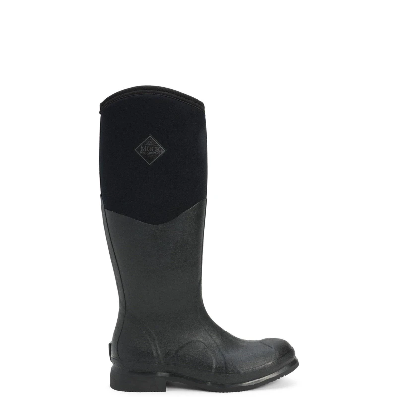 Image of Muck Boots 'Colt Ryder' Textile/Weather Wellingtons Black unisex
