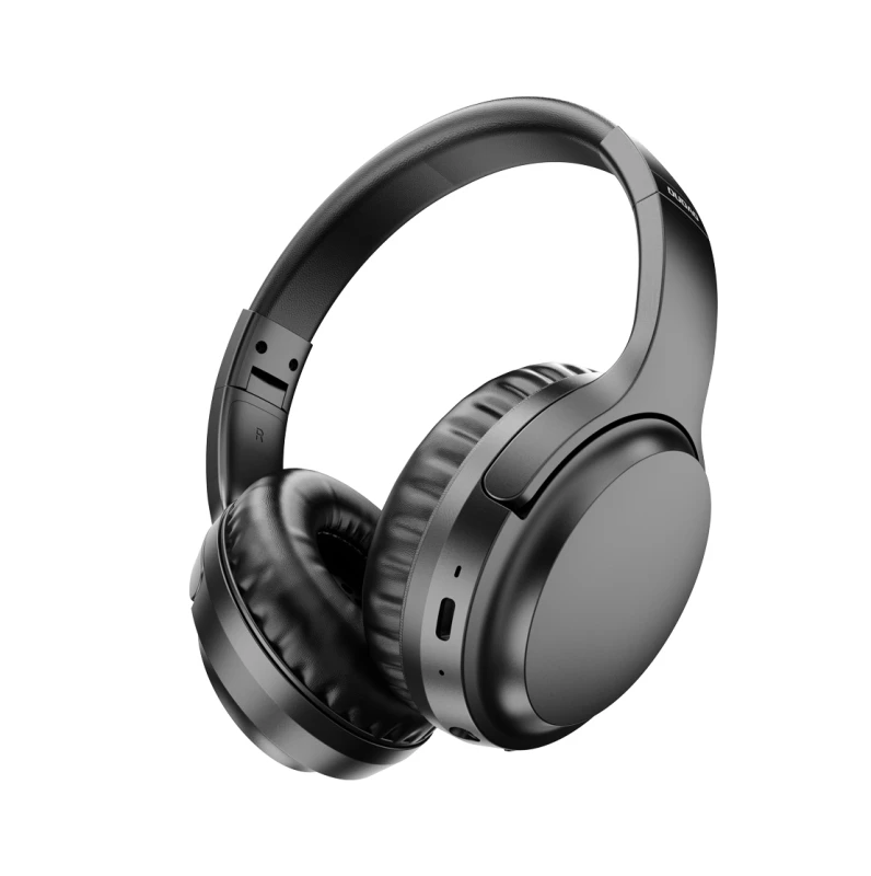 Image of Maplin Maplin Bluetooth Noise Cancelling Over-Ear Headphones - Black 107PAM