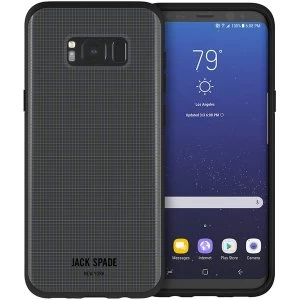 Image of Jack Spade Printed Case for Samsung Galaxy S8 Plus - Graph Check/Clear