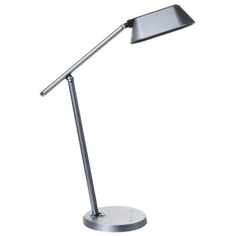 Image of Beliani LED Desk Lamp Leonis With Dimmer Grey