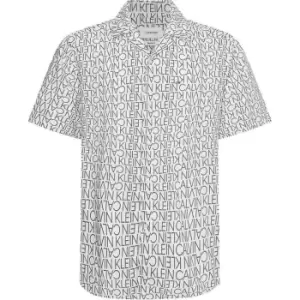 Image of Calvin Klein Colour Shirt - White