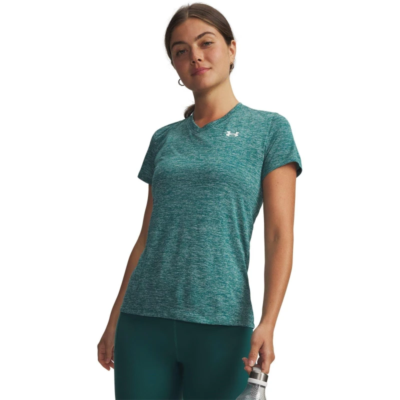 Image of Womens V-neck top Under Armour Tech Twist Vert Female L