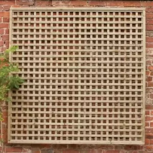 Image of Forest Garden - 1.8 x 1.8m Malvern Premium Trellis - Pressure Treated
