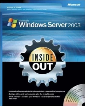 Image of Microsoft Windows Server 2003 inside Out by William Stanek Book