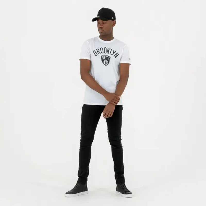 Image of new era T-Shirt Brooklyn Nets Blanc Male L