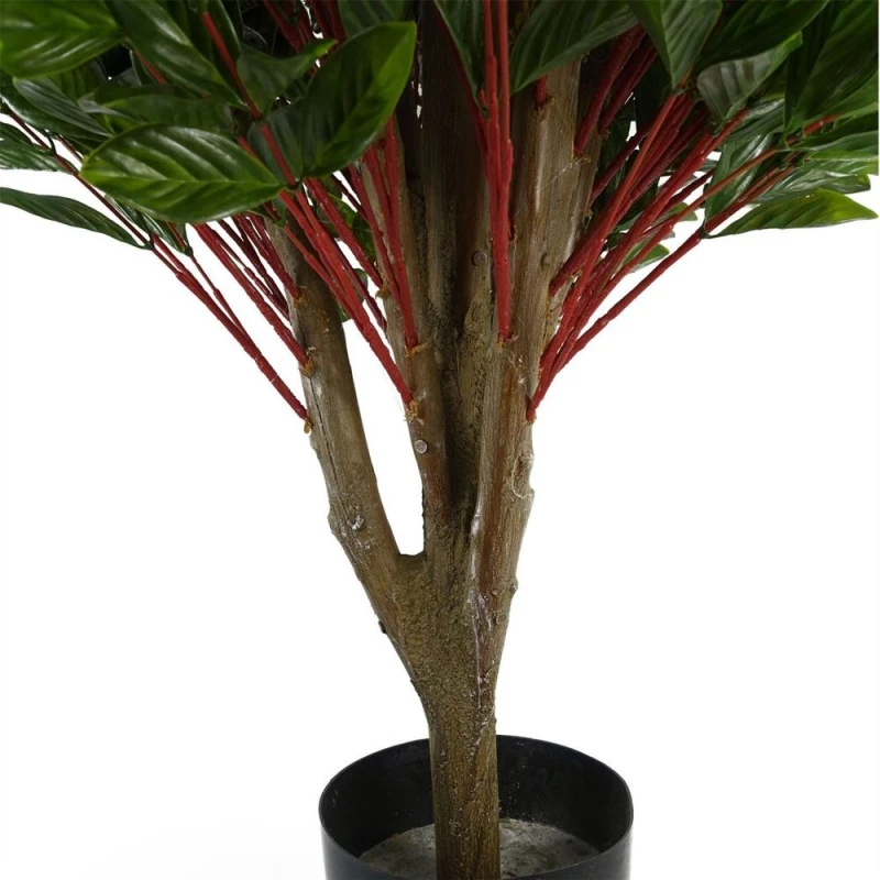Image of Leaf Artificial Topiary Gloxinia Single Ball Topiary 1608 Leaves UV PROTECTED OUTDOOR Botanik Green