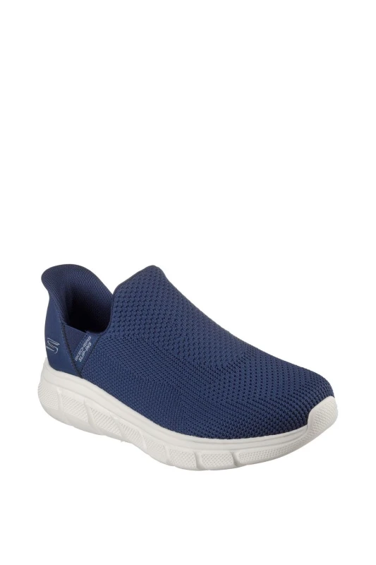 Image of Skechers Men BOBS Sport B Flex Resilient Trainers in Navy Size: 10 Navy 10 Male 197976116474